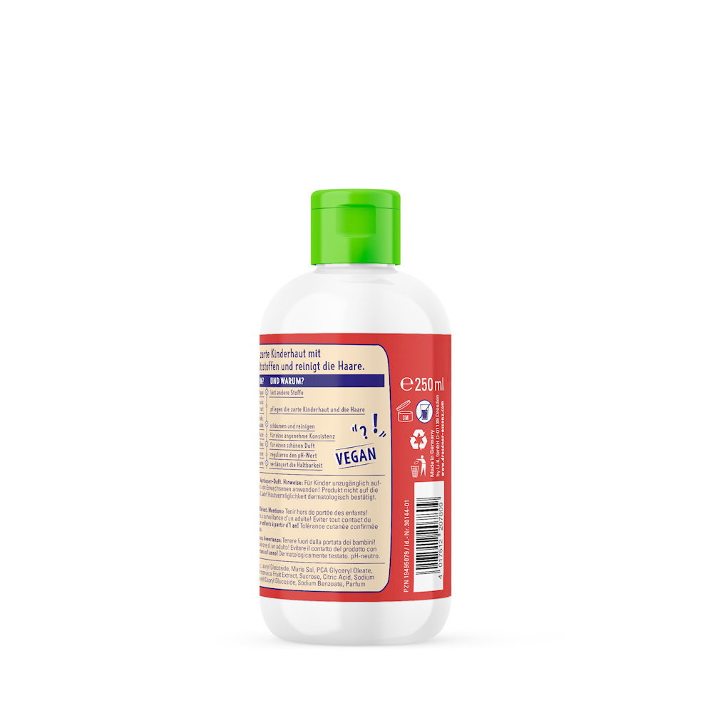 Produktbild Dreckspatz Duschgel Sanft zu dir (Rückseite)
