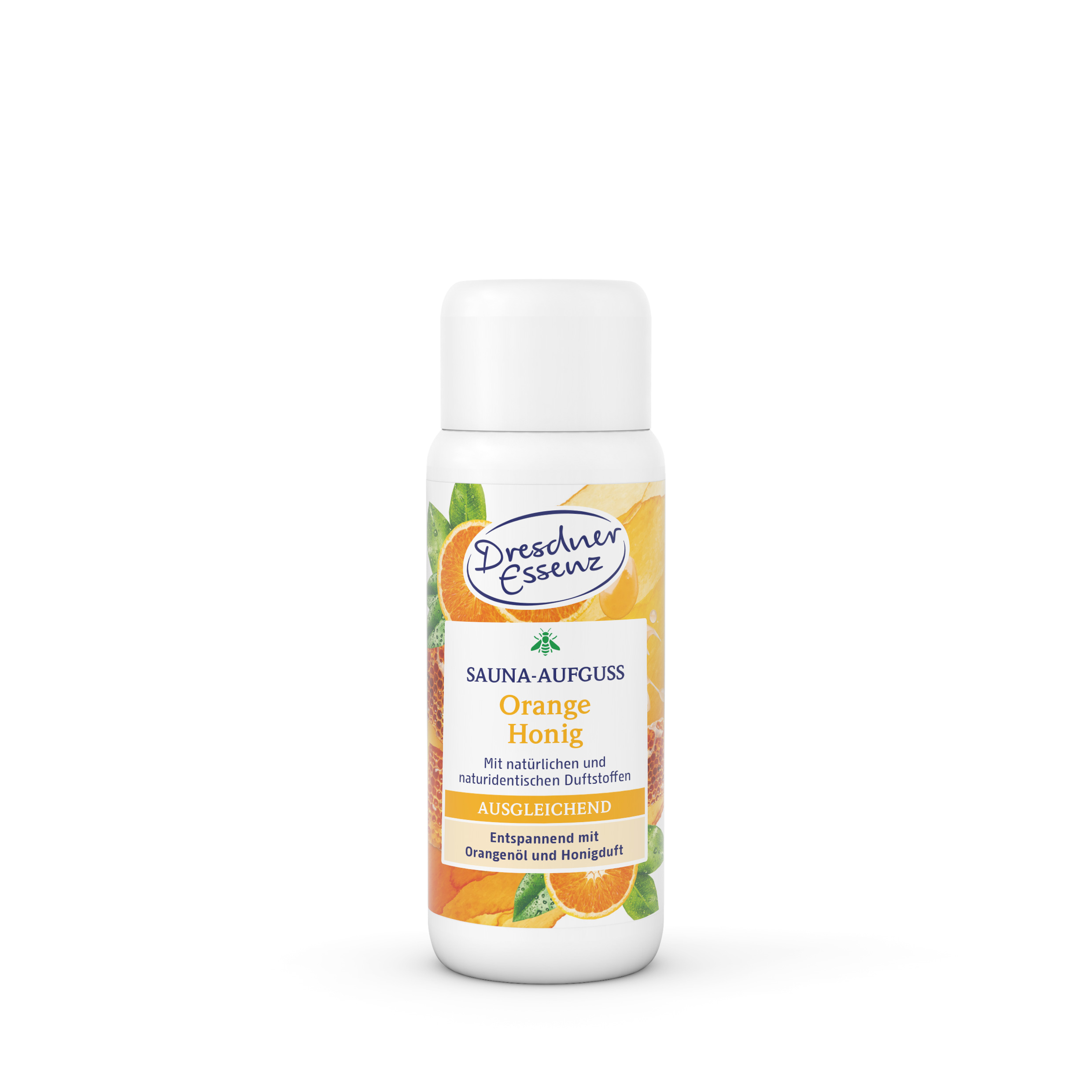 Produktbild Saunaaufguss Orange Honig (Vorderseite)