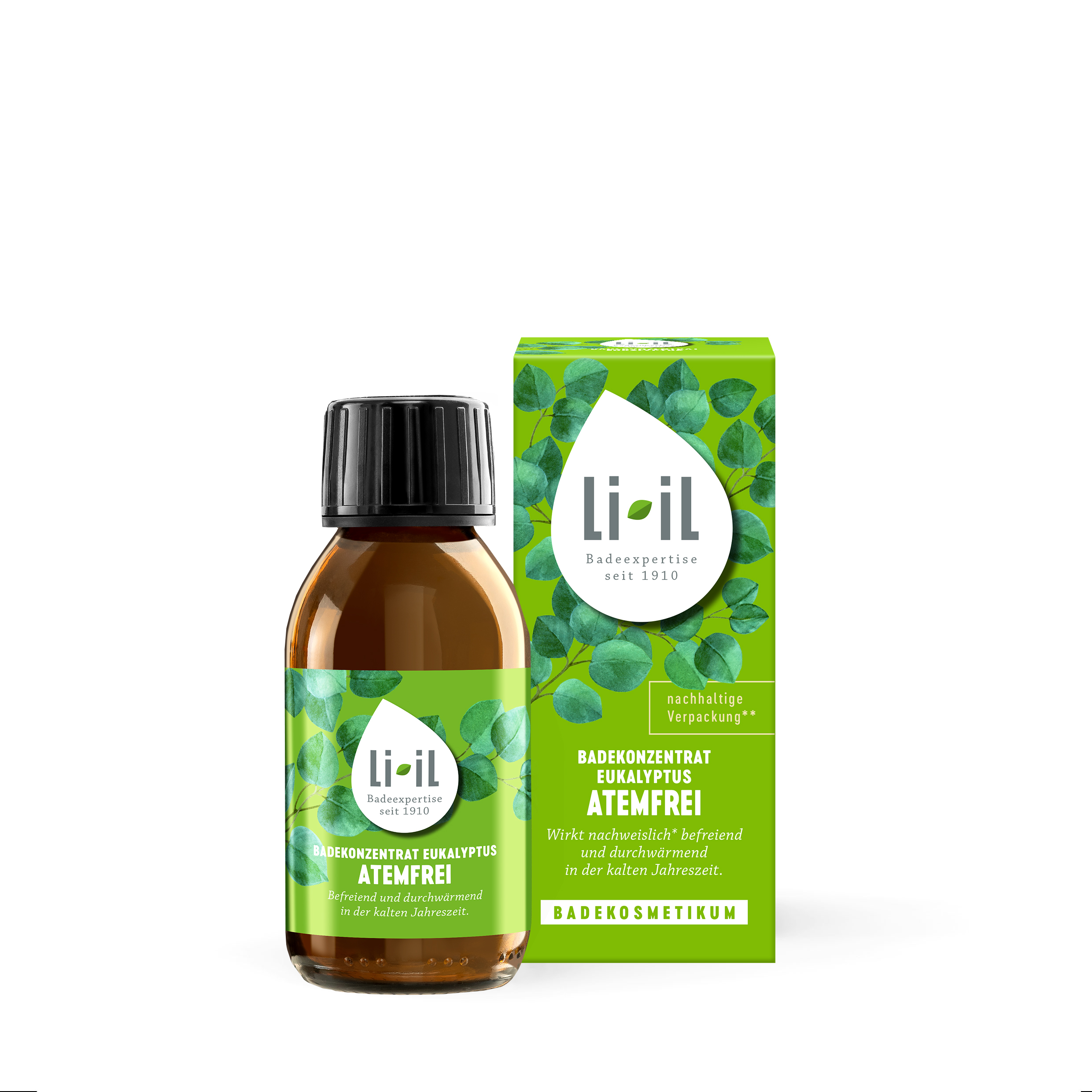 Produktbild Li-iL Badekonzentrat Eukalyptus Atemfrei (Vorderseite)