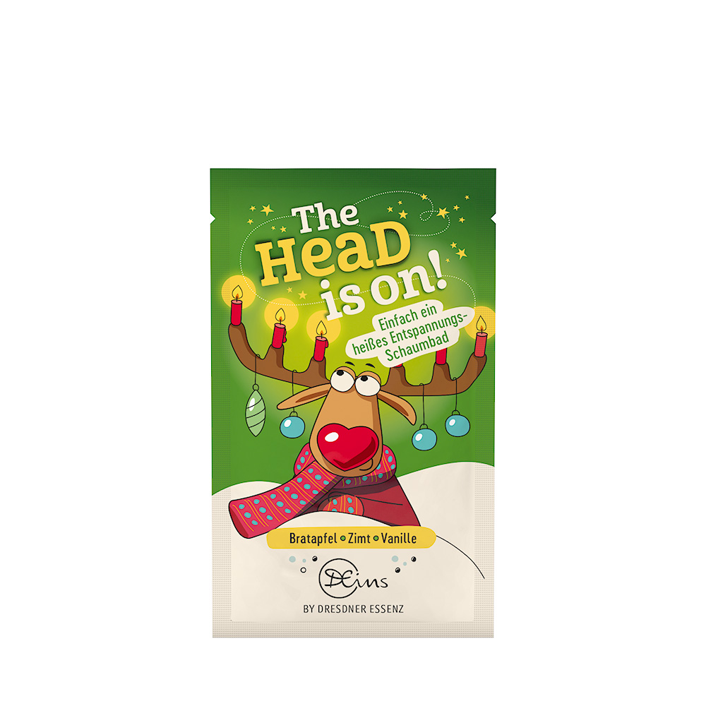 Produktbild Schaumbad The Head is on (Vorderseite)