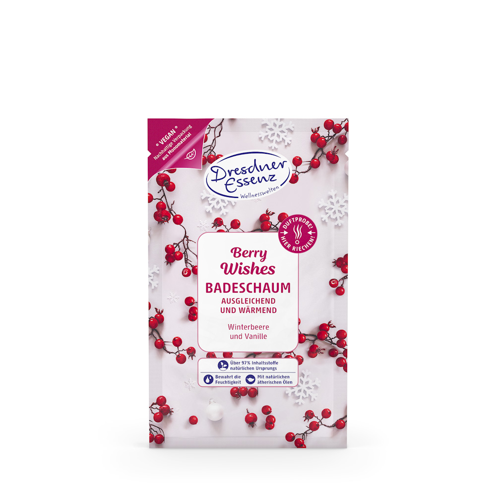 Produktbild Badeschaum Berry Wishes (Vorderseite)