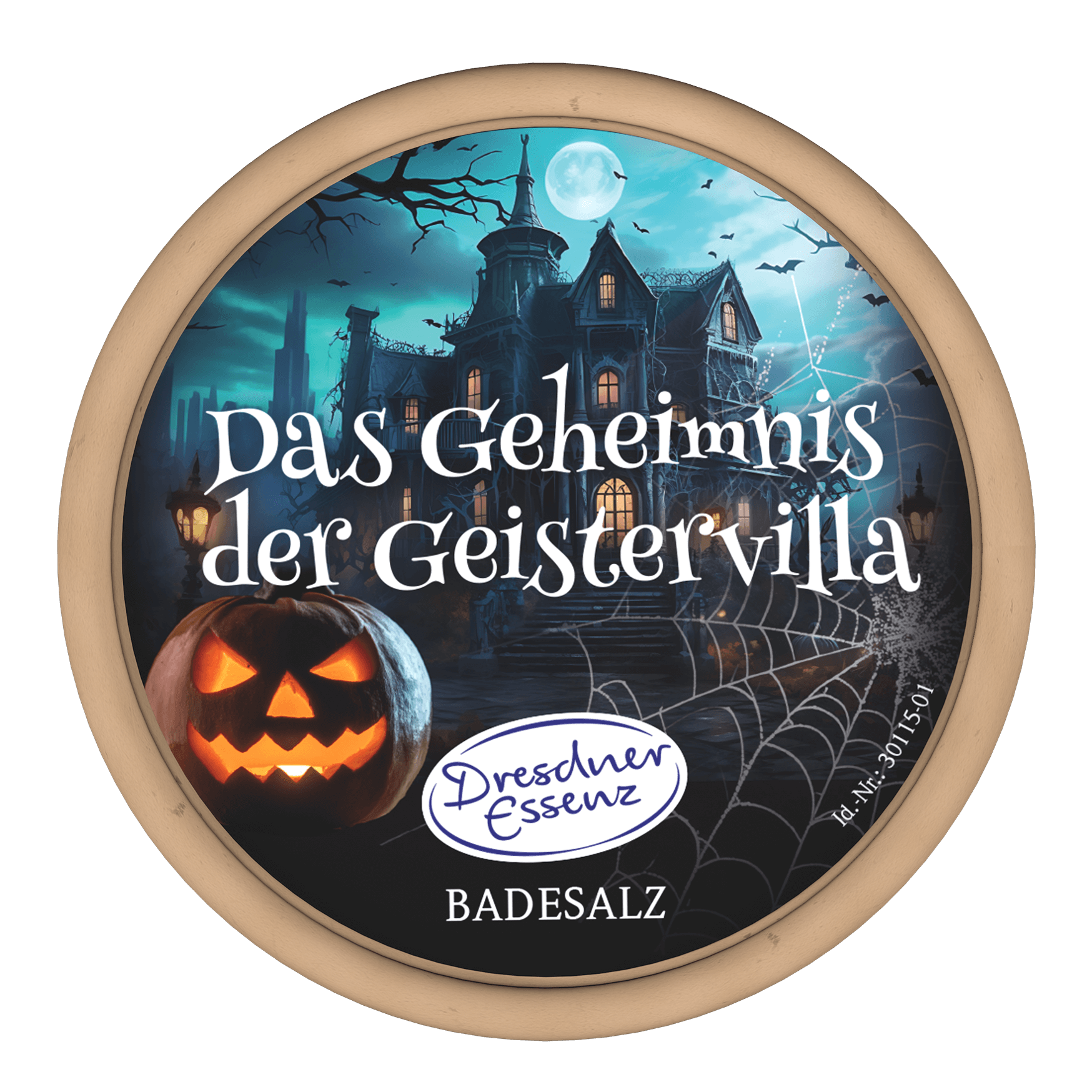 Produktbild Badesalz das Geheimnis der Geistervilla (Vorderseite)