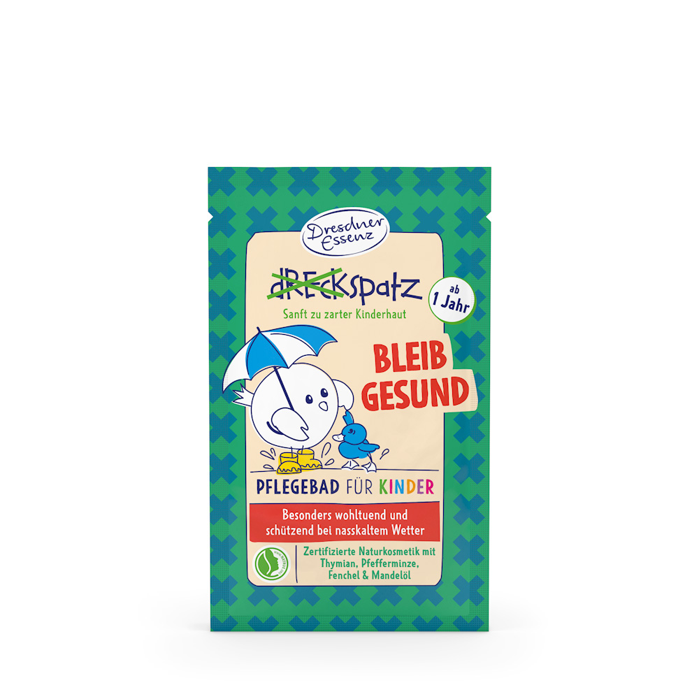 Produktbild Dreckspatz Pflegebad Bleib gesund (Vorderseite)