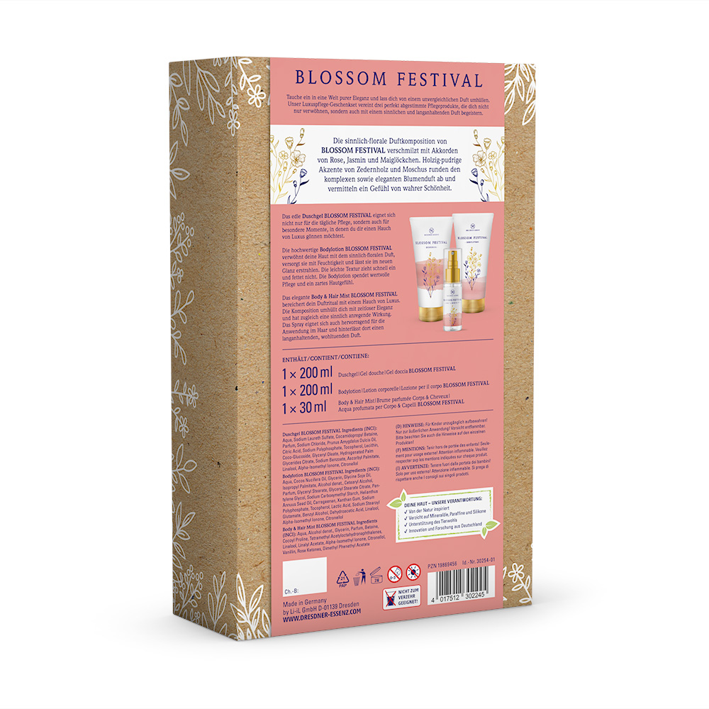 Produktbild Geschenkset Blossom Festival (Rueckseite)