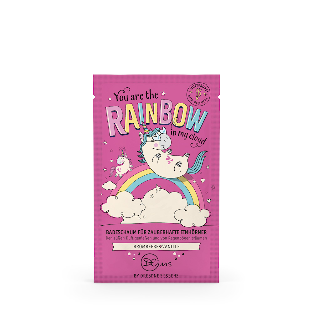 Produktbild Badeschaum You are the Rainbow in my Cloud (Vorderseite)
