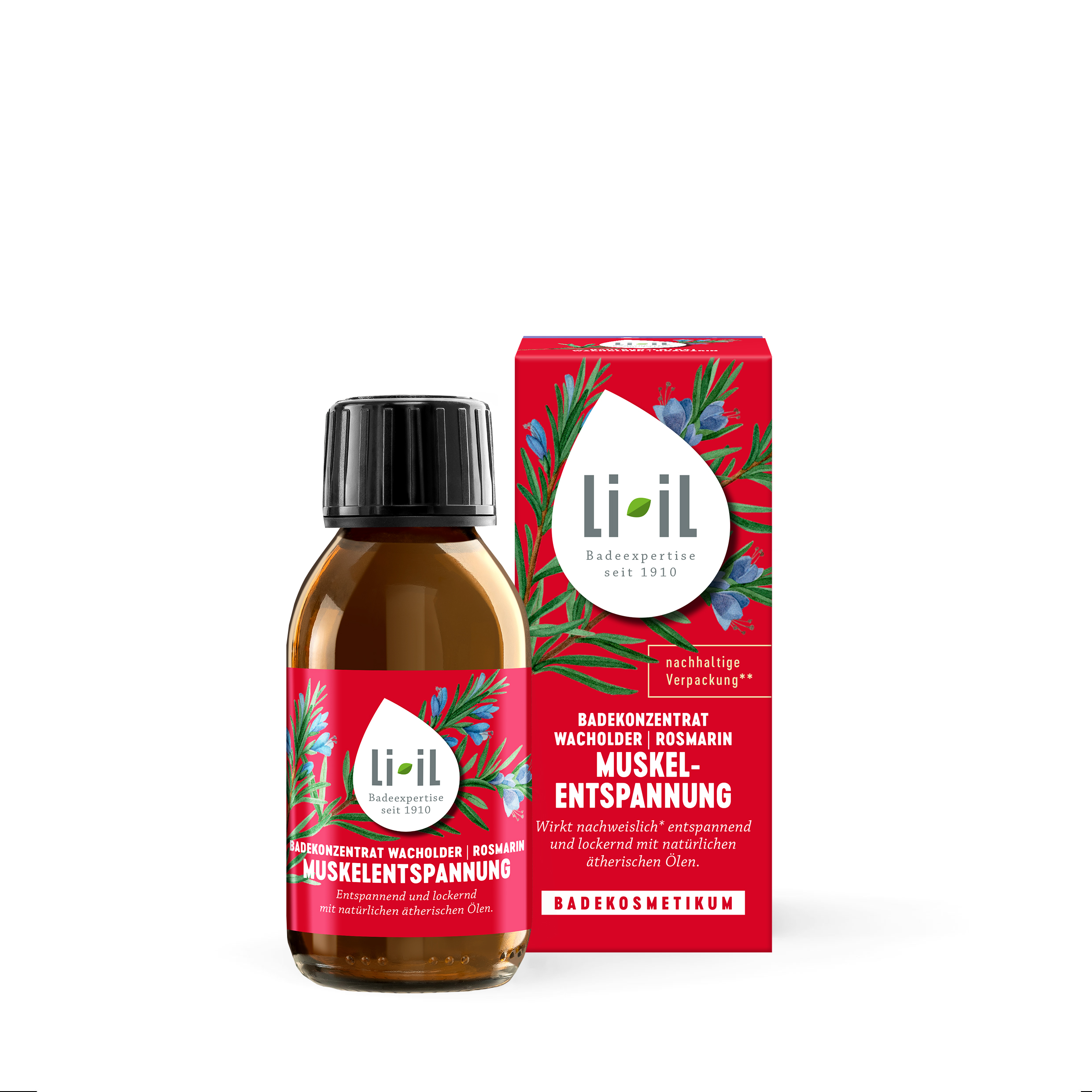 Produktbild Li-iL Badekonzentrat Wacholder Rosmarin Muskelentspannung (Vorderseite)