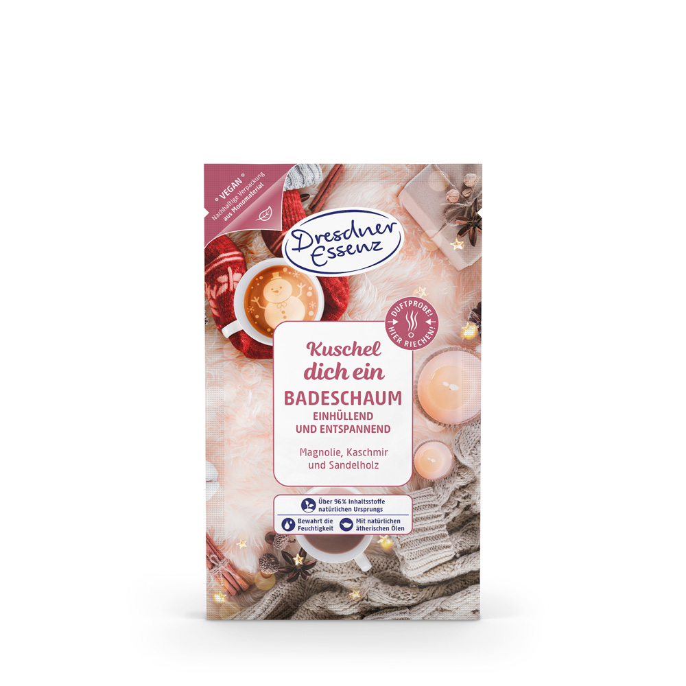 Produktbild Badeschaum Kuschel dich ein (Vorderseite)