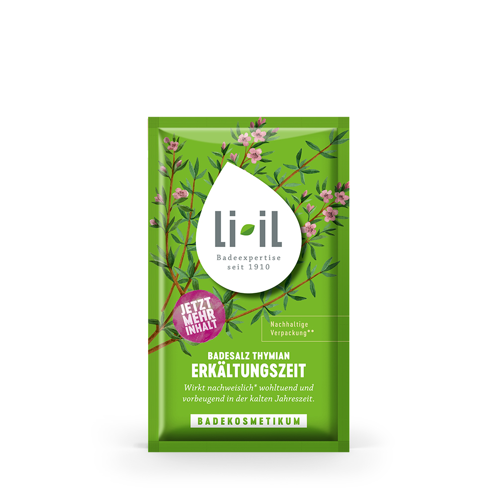 Produktbild Li-iL Badesalz Thymian Erkältungszeit (Vorderseite)