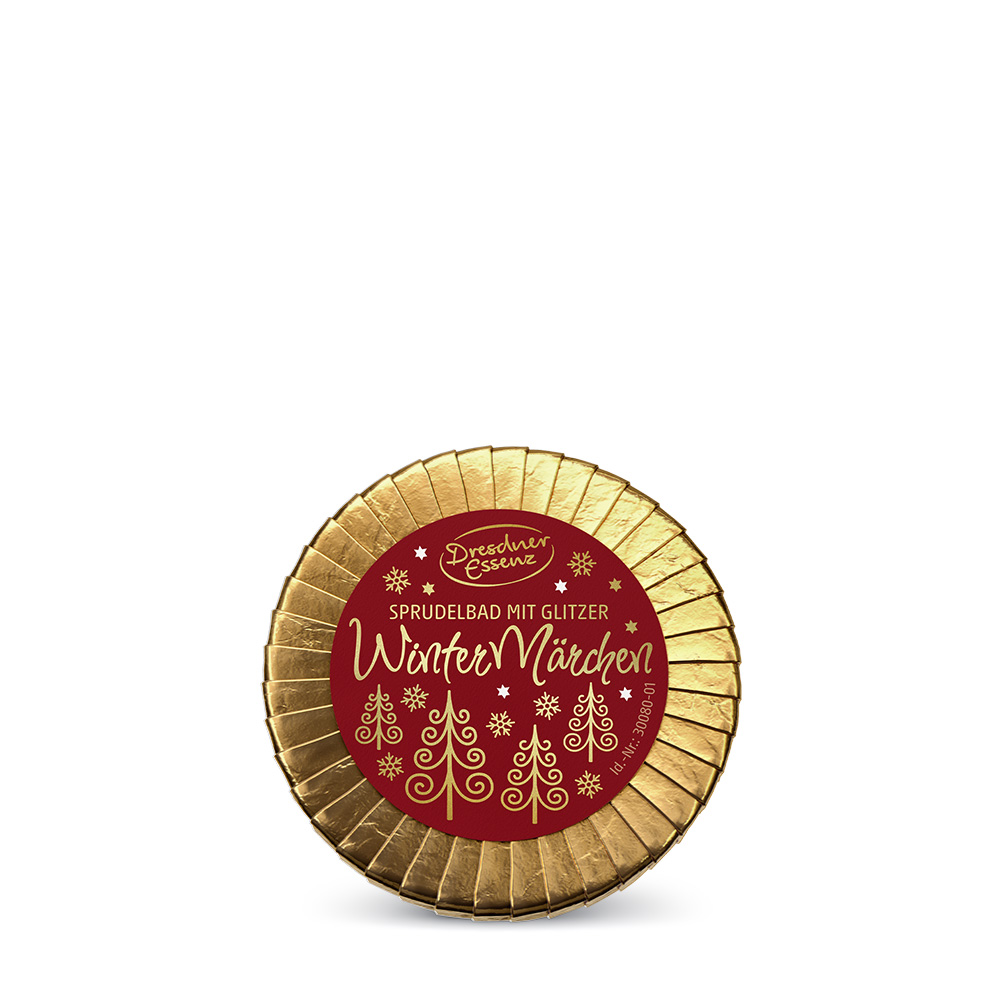 Sparkling Glitter Bath Tab Winter Wonderland
