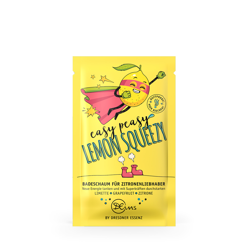 Produktbild Badeschaum Easy Peasy Lemon Squeezy (Vorderseite)