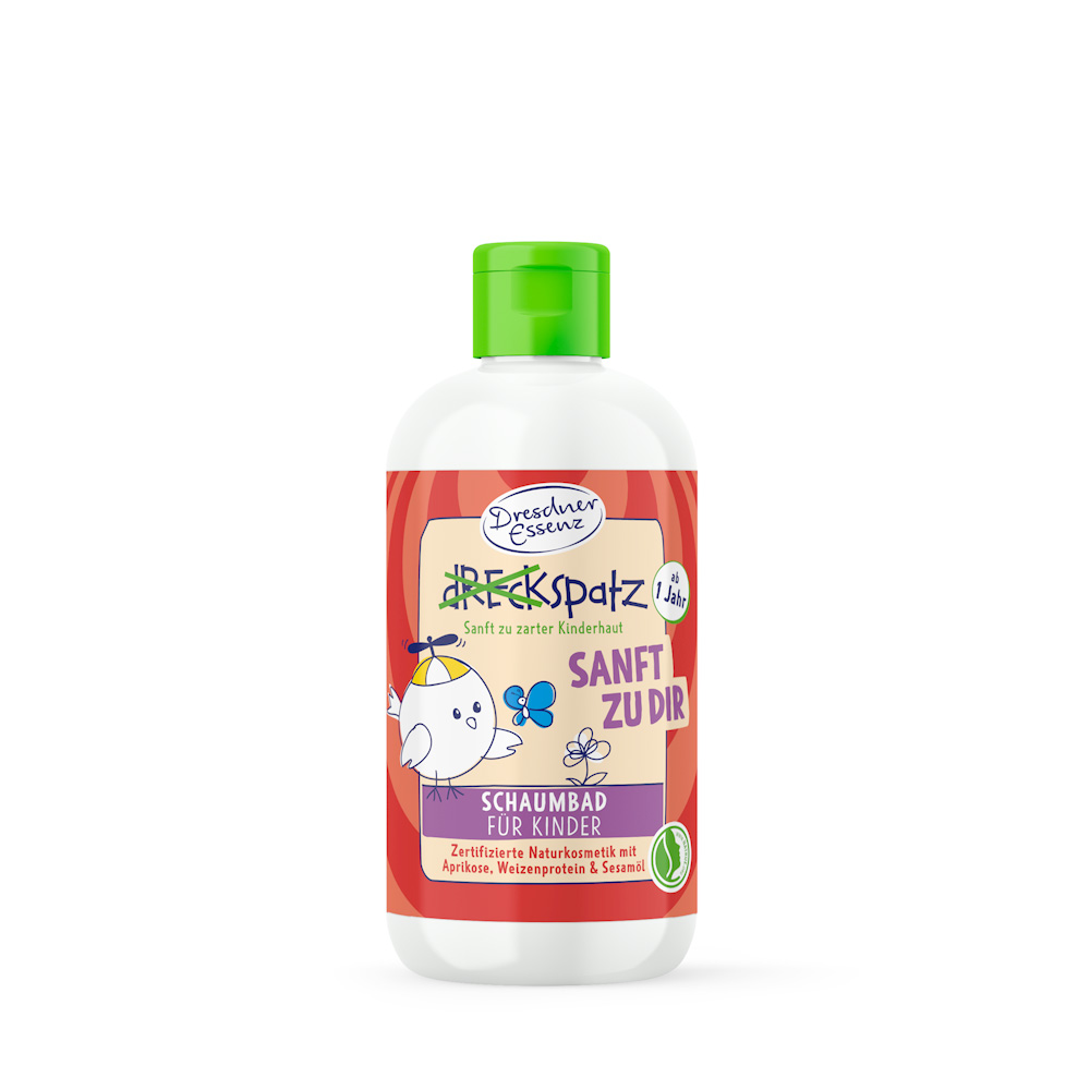 Produktbild Dreckspatz Schaumbad Sanft zu dir (Vorderseite)