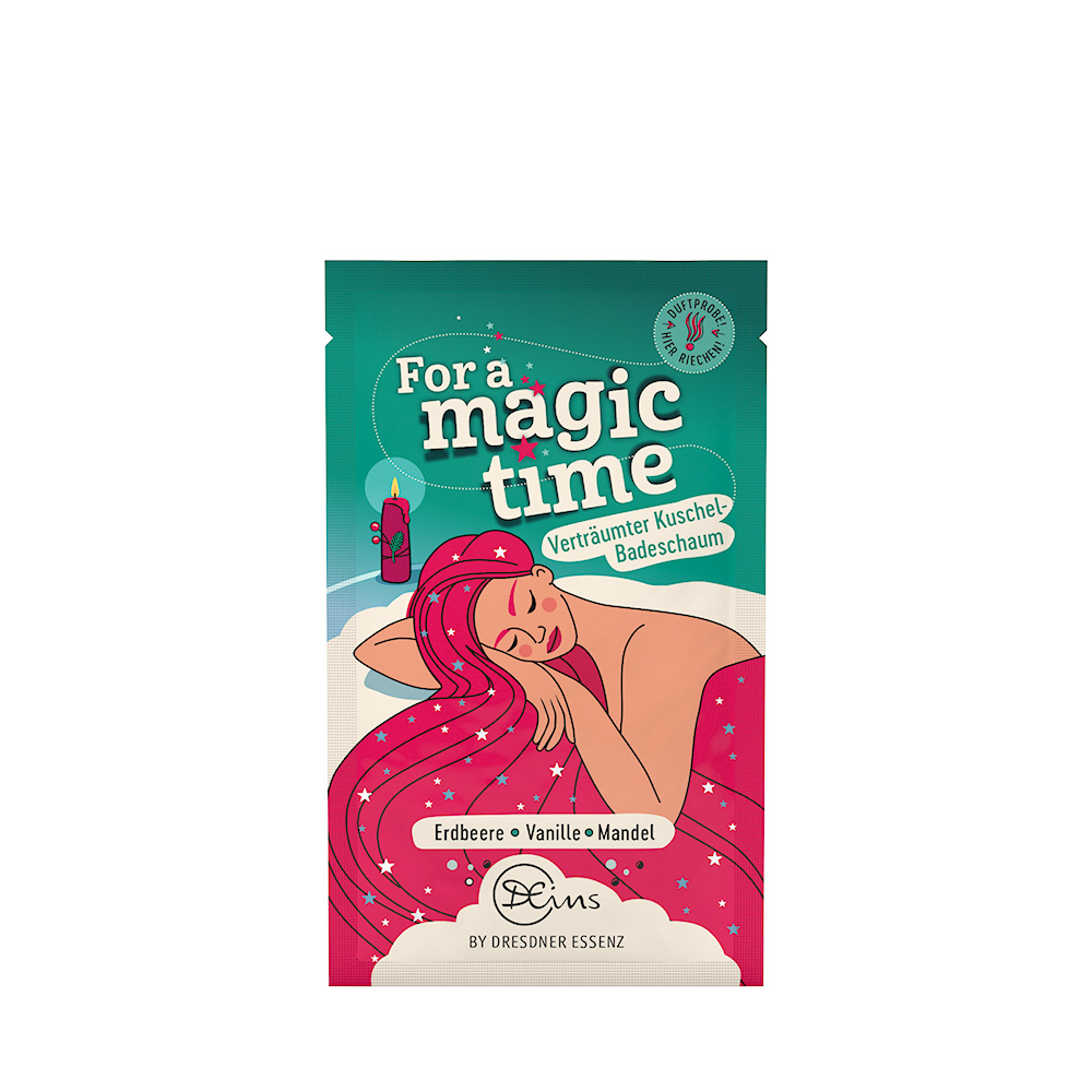 Produktbild Badeschaum For a magic time (Vorderseite)