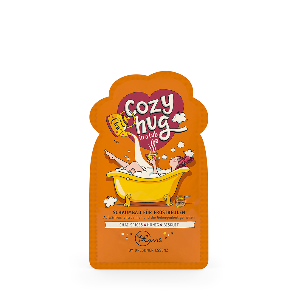Produktbild Schaumbad Cozy Hug in a tub (Vorderseite)