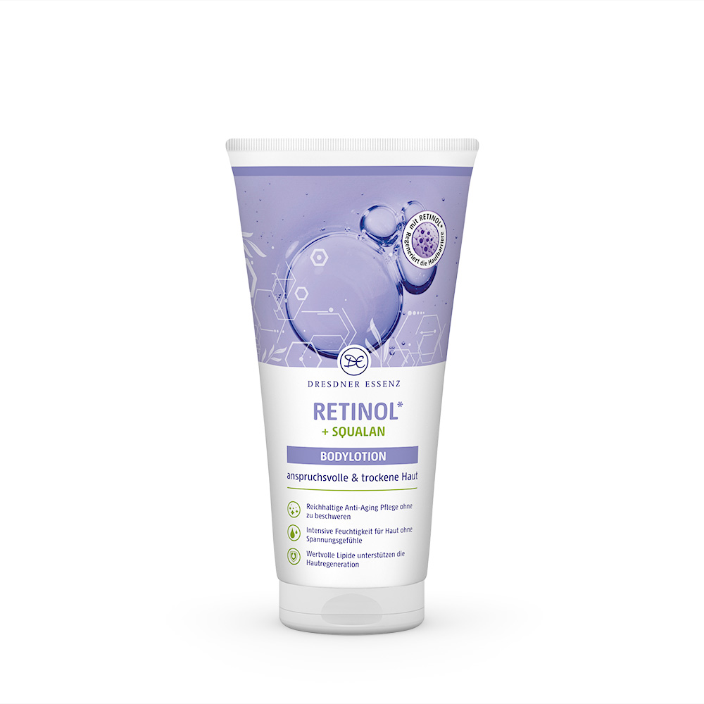 Retinol Bodylotion Produktbild Retinol Bodylotion (Vorderseite)
