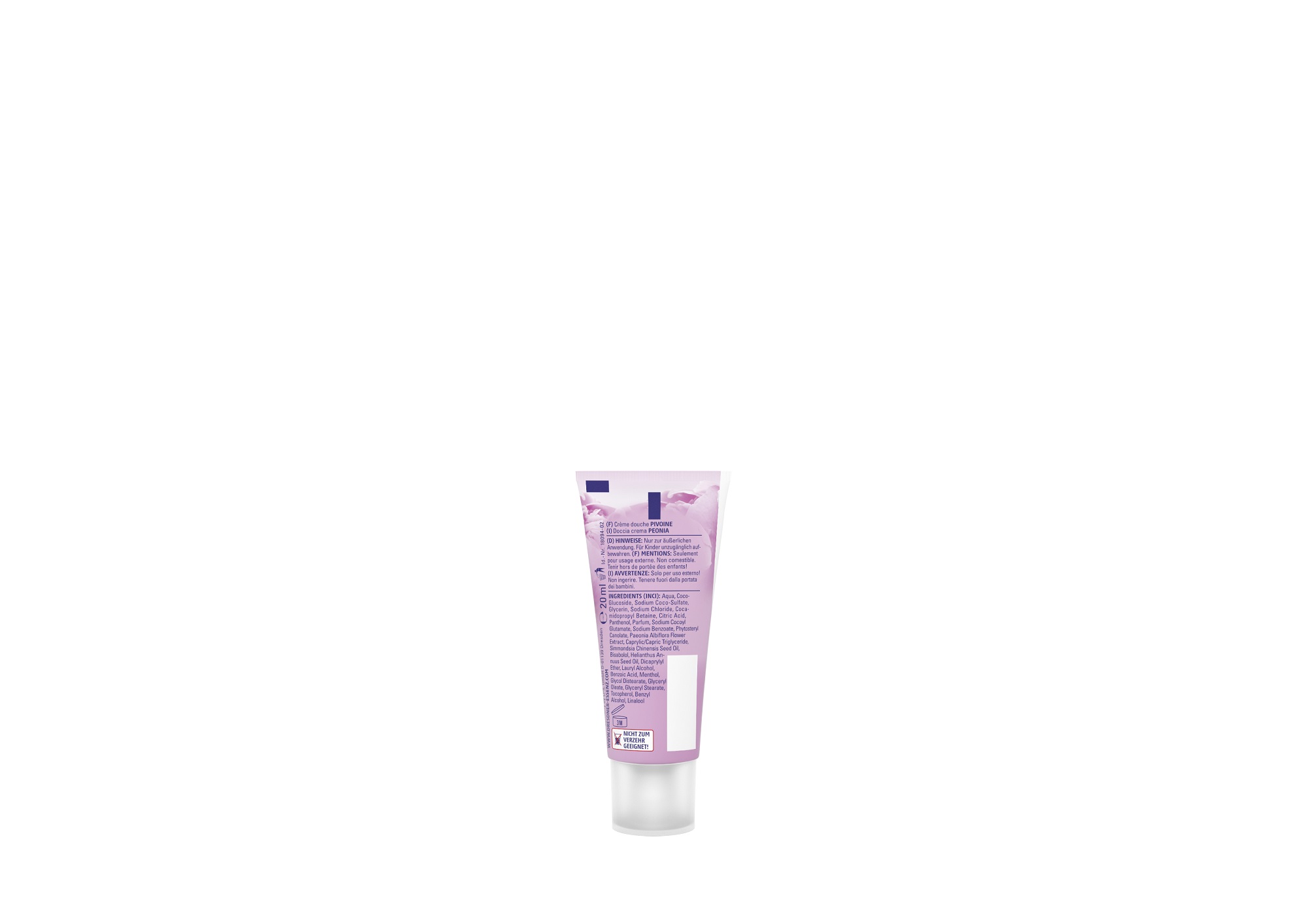 Mini Cream Shower Gel Delicate Peony