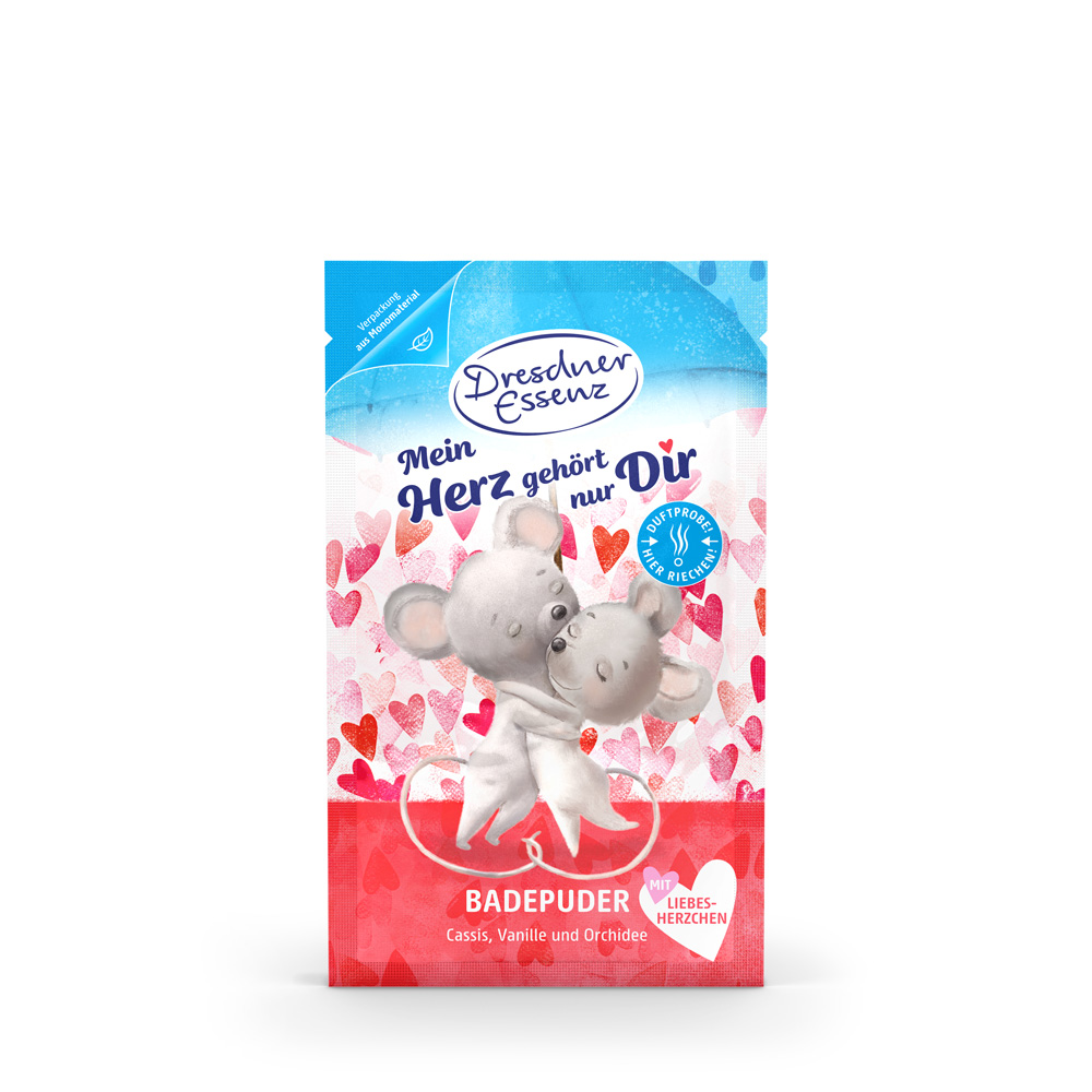 Produktbild Badepuder Mein Herz gehört nur Dir