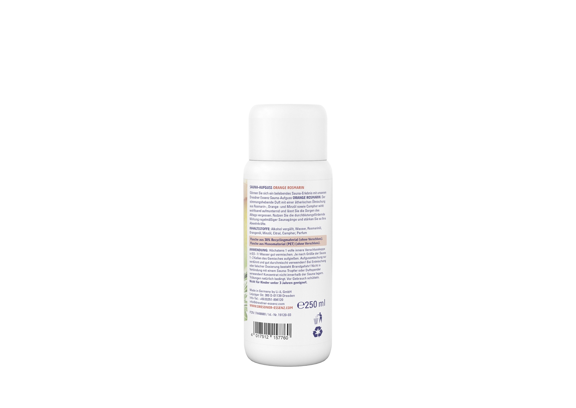 Sauna Oil Orange Rosemary