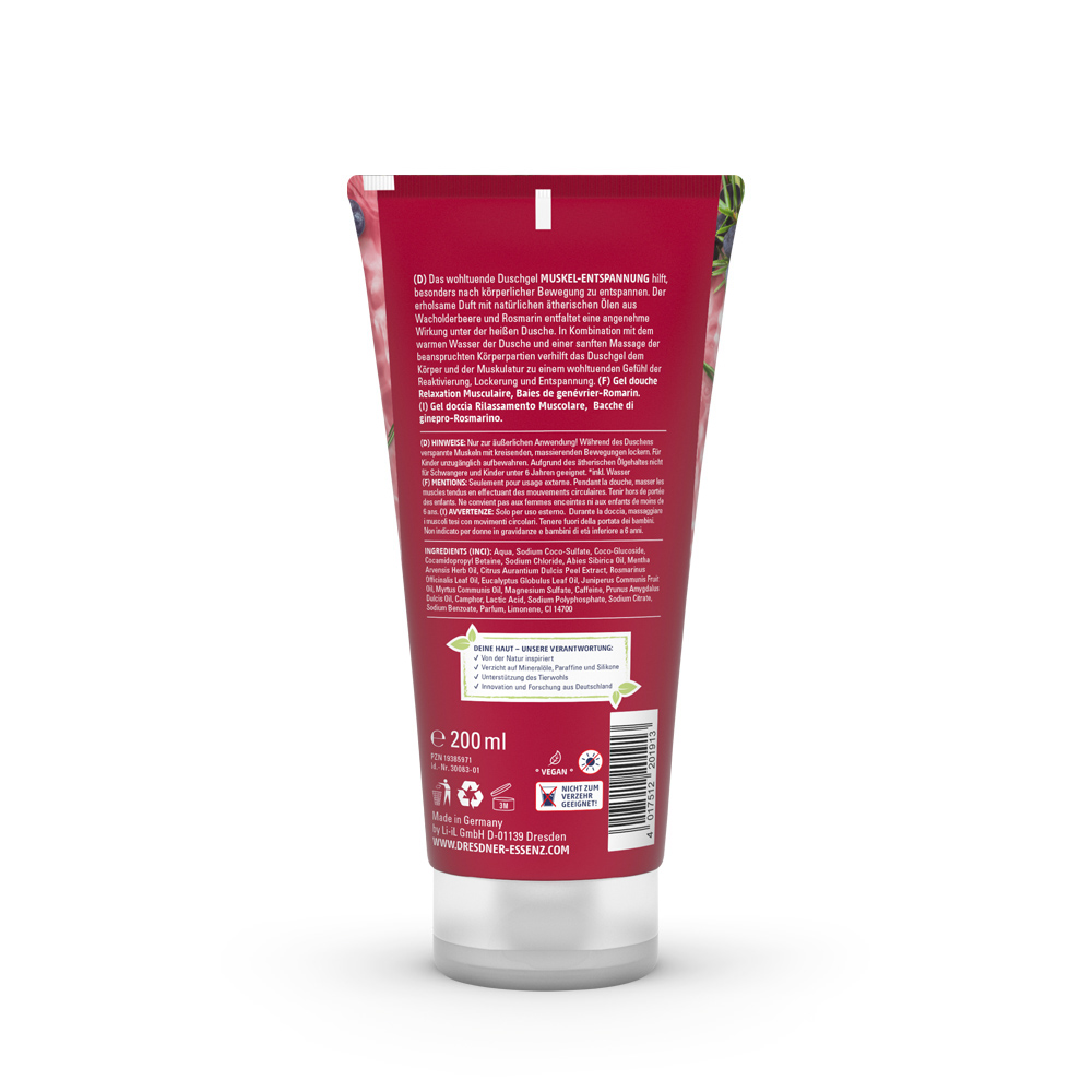Shower Gel Muscle Relaxation