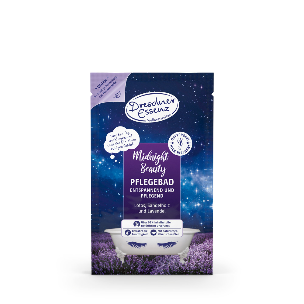 Produktbild Pflegebad Midnight Beauty (Vorderseite)