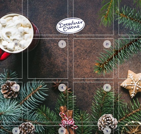 Teaser für das Online-Adventsgewinnspiel auf der Website