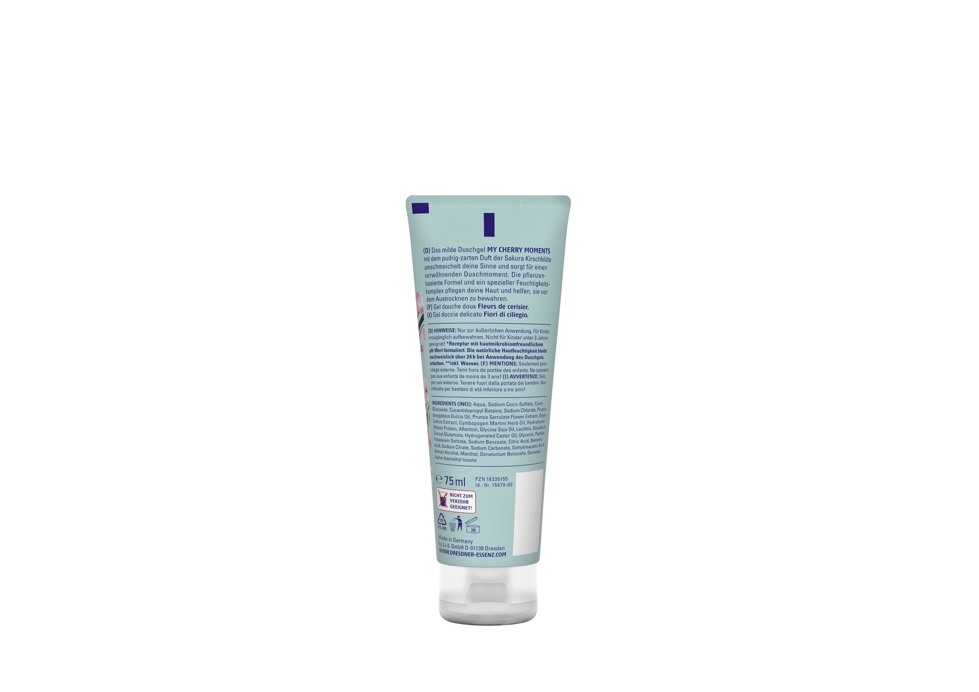 Shower gel My Cherry Moments travel size