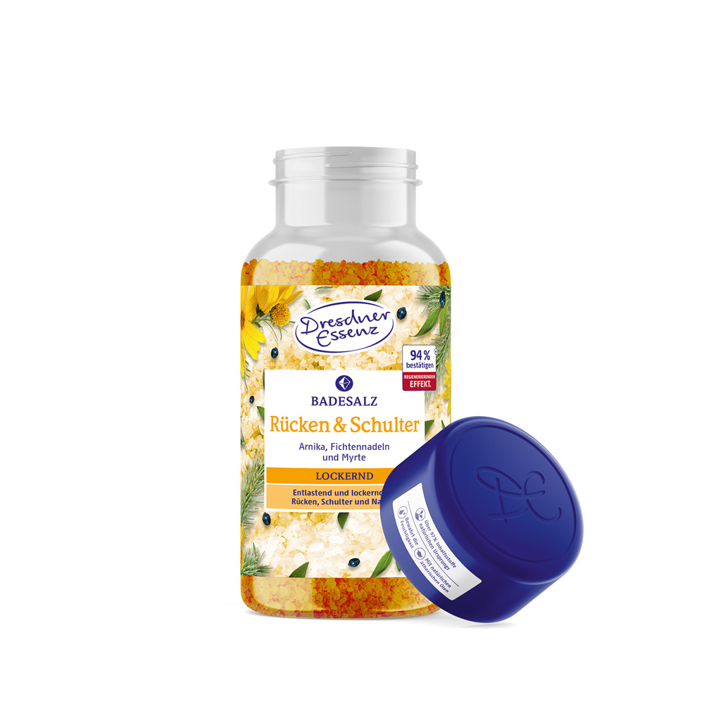 Produktbild Badesalz Rücken & Schulter 600g (Vorderseite)
