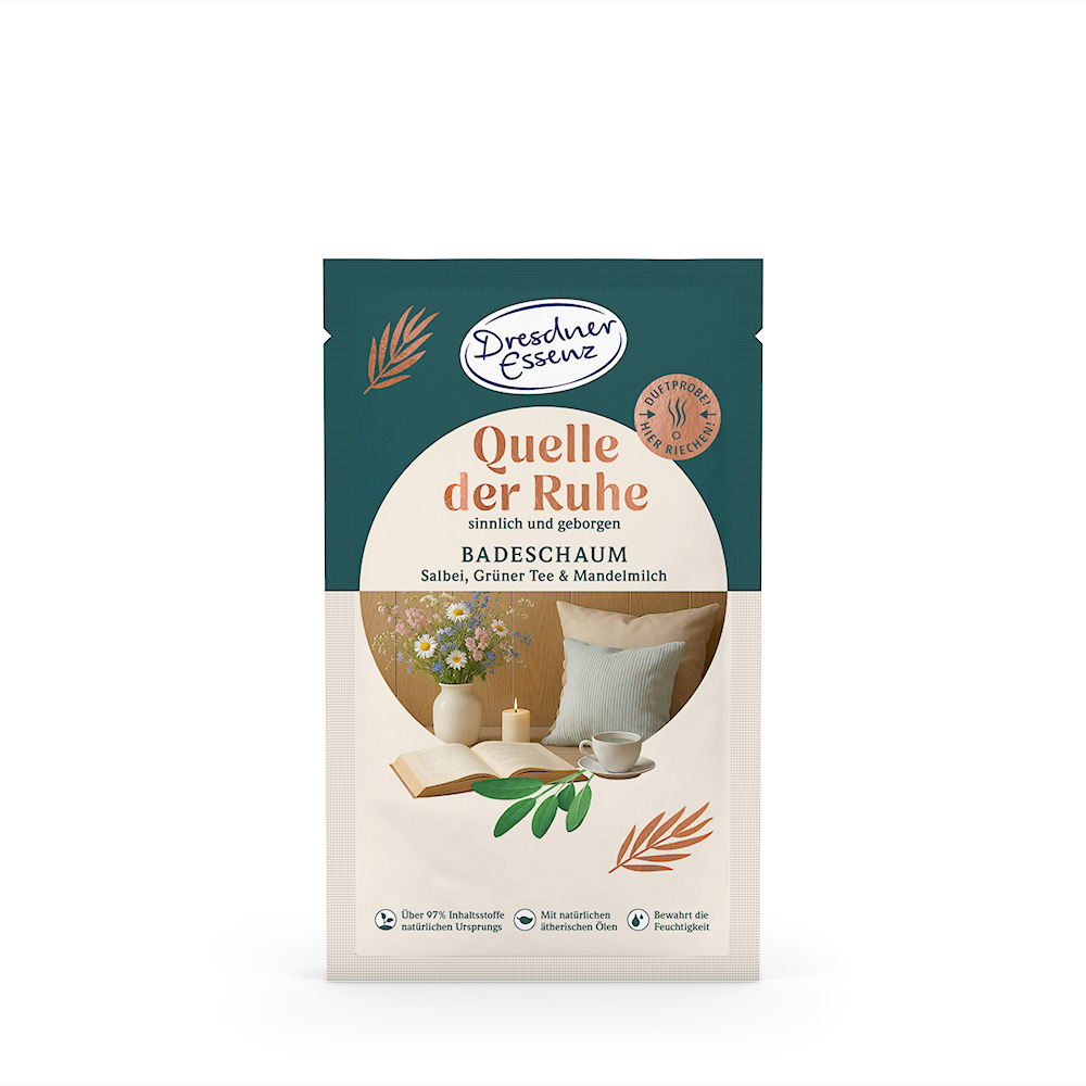 Produktbild Badeschaum Quelle der Ruhe (Vorderseite)