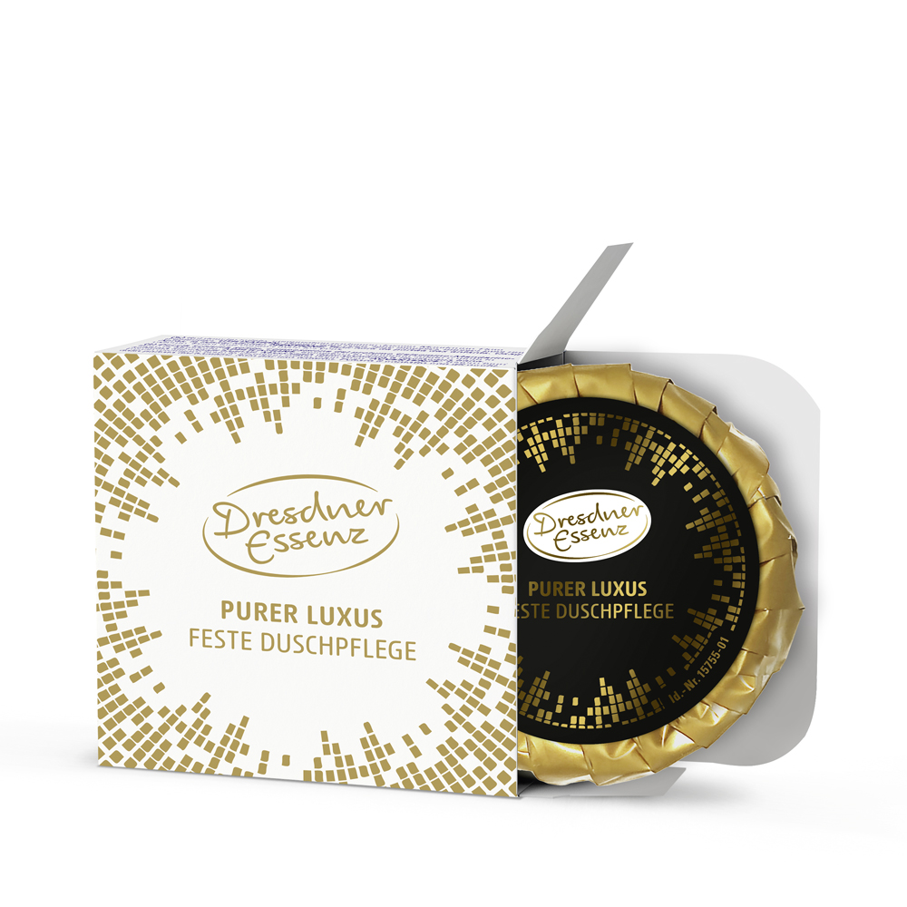 Produktbild Feste Duschpflege Purer Luxus (Vorderseite)