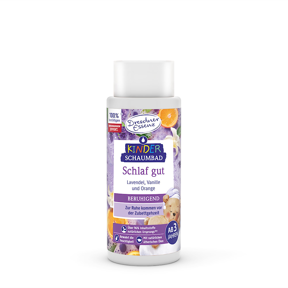 Produktbild Kinder-Schaumbad Schlaf gut 300ml (Vorderseite)