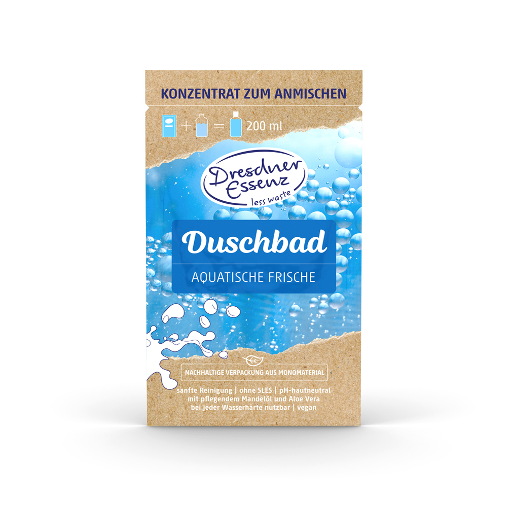 Produktbild Duschbad Konzentrat Aquatische Frische (Vorderseite)