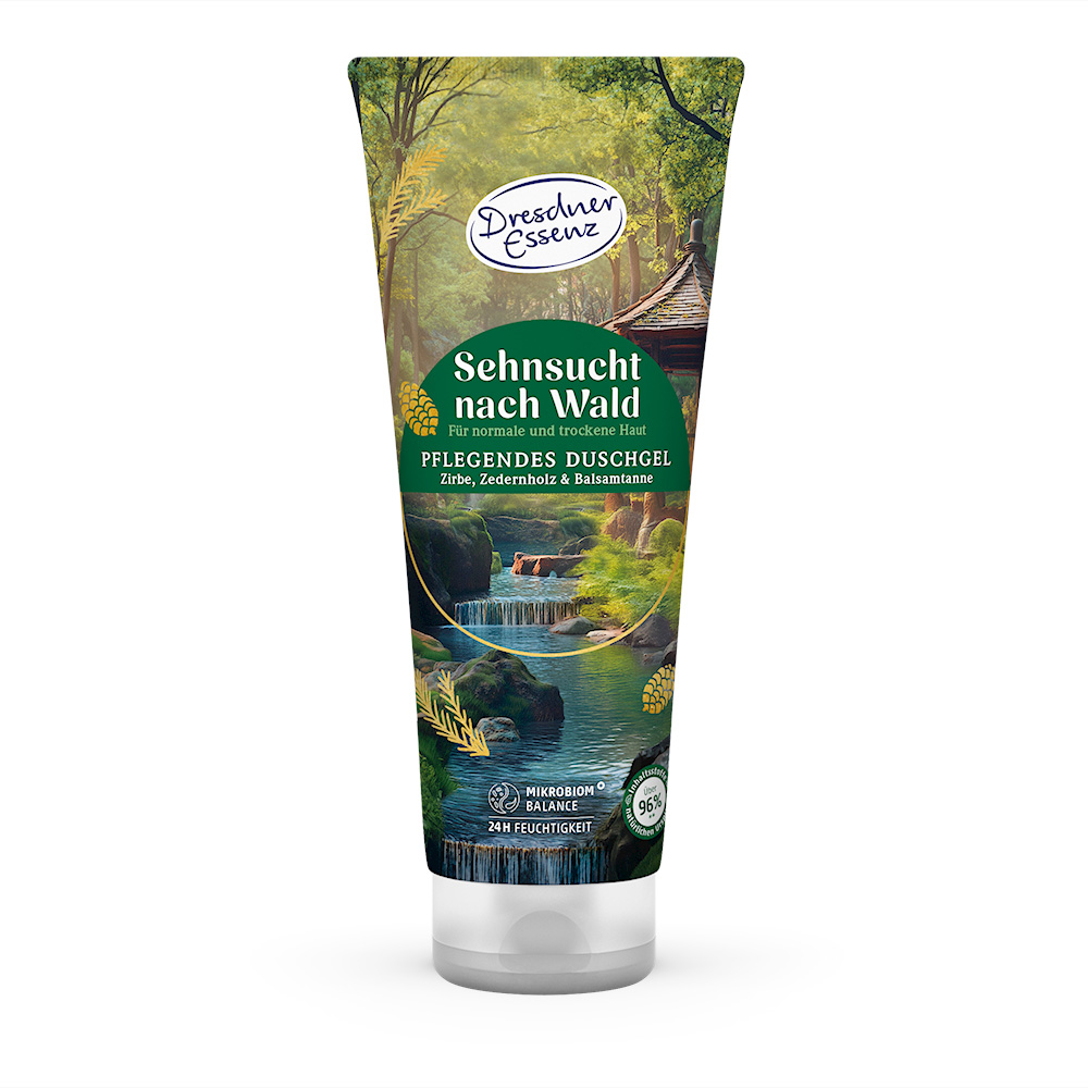 Produktbild Duschgel Sehnsucht nach Wald (Vorderseite)