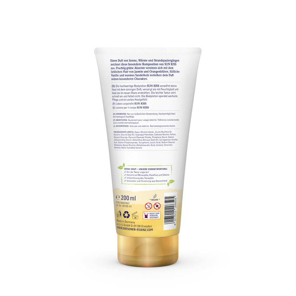 Body Lotion Sun Kiss