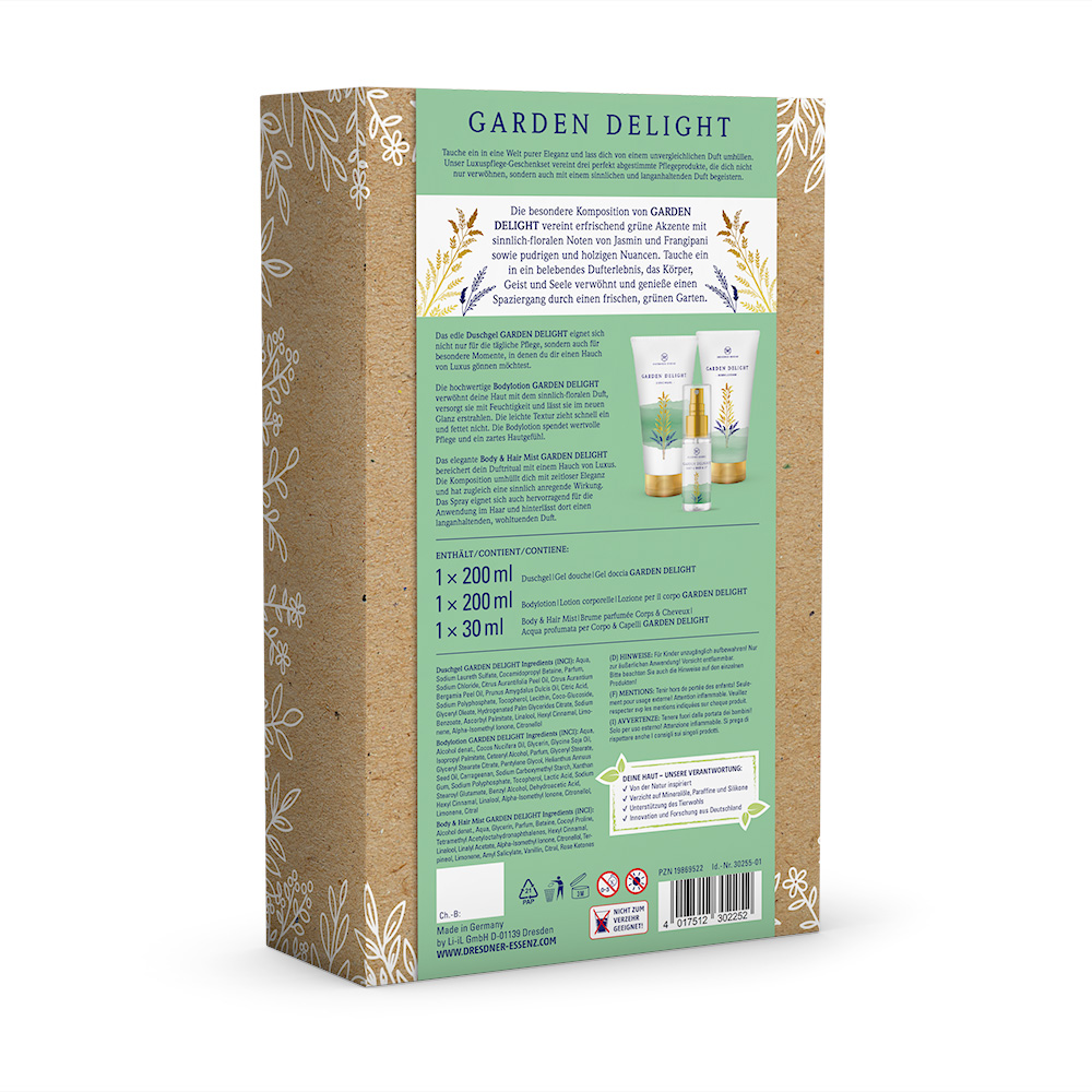 Produktbild Geschenkset Garden Delight (Rueckseite)
