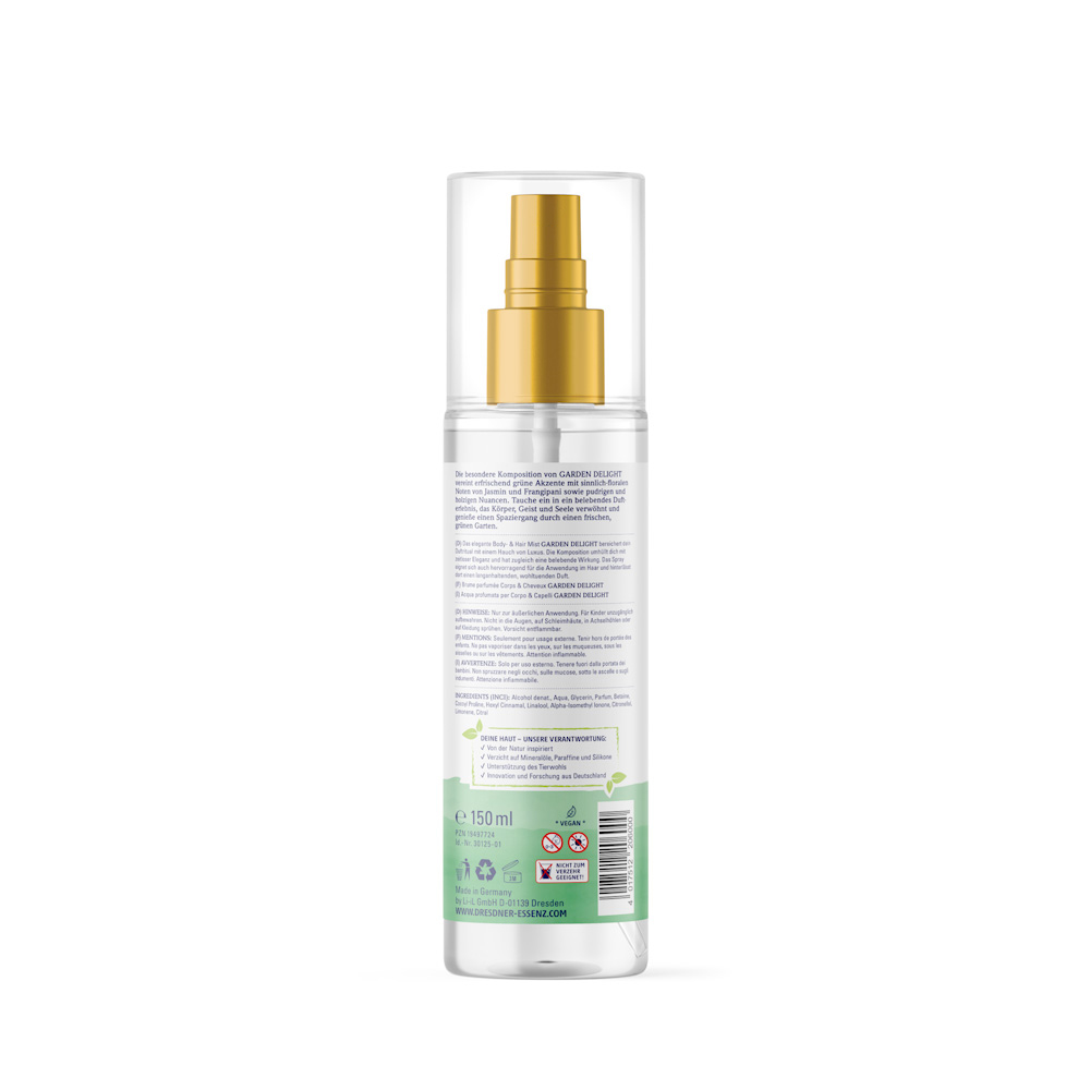 Body & Hair Mist Garden Delight