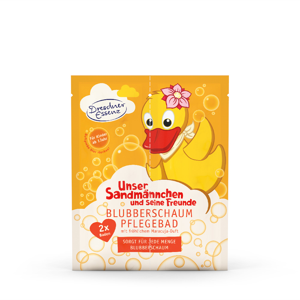 Produktbild Blubberschaum Pflegebad Schnatterinchen (Vorderseite)