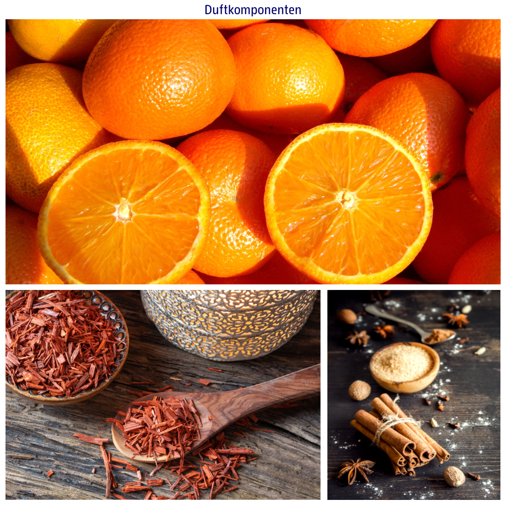 Badeschaum Winter-Orange Duft