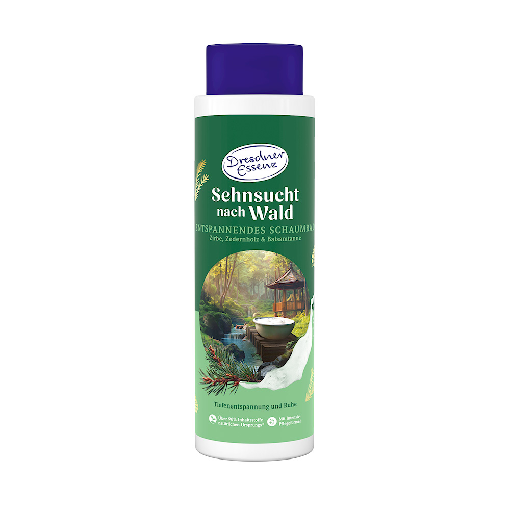 Produktbild Schaumbad Sehnsucht nach Wald (Vorderseite)