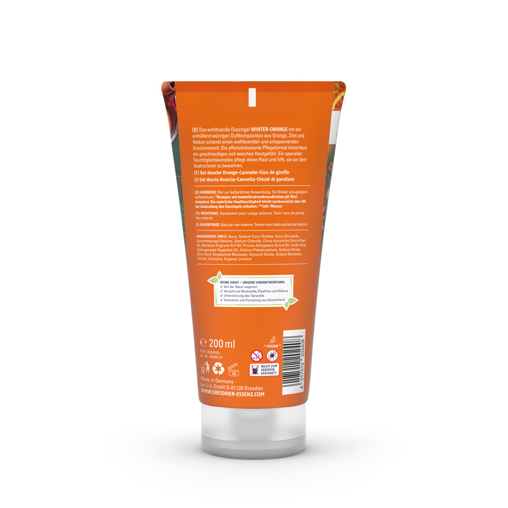 Duschgel Winter-Orange