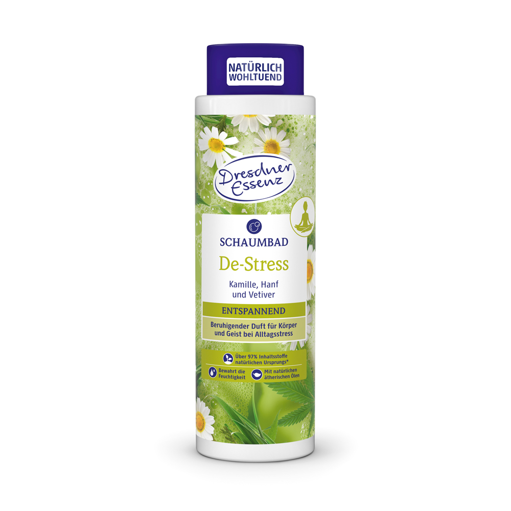 Produktbild Schaumbad De-Stress (Vorderseite)