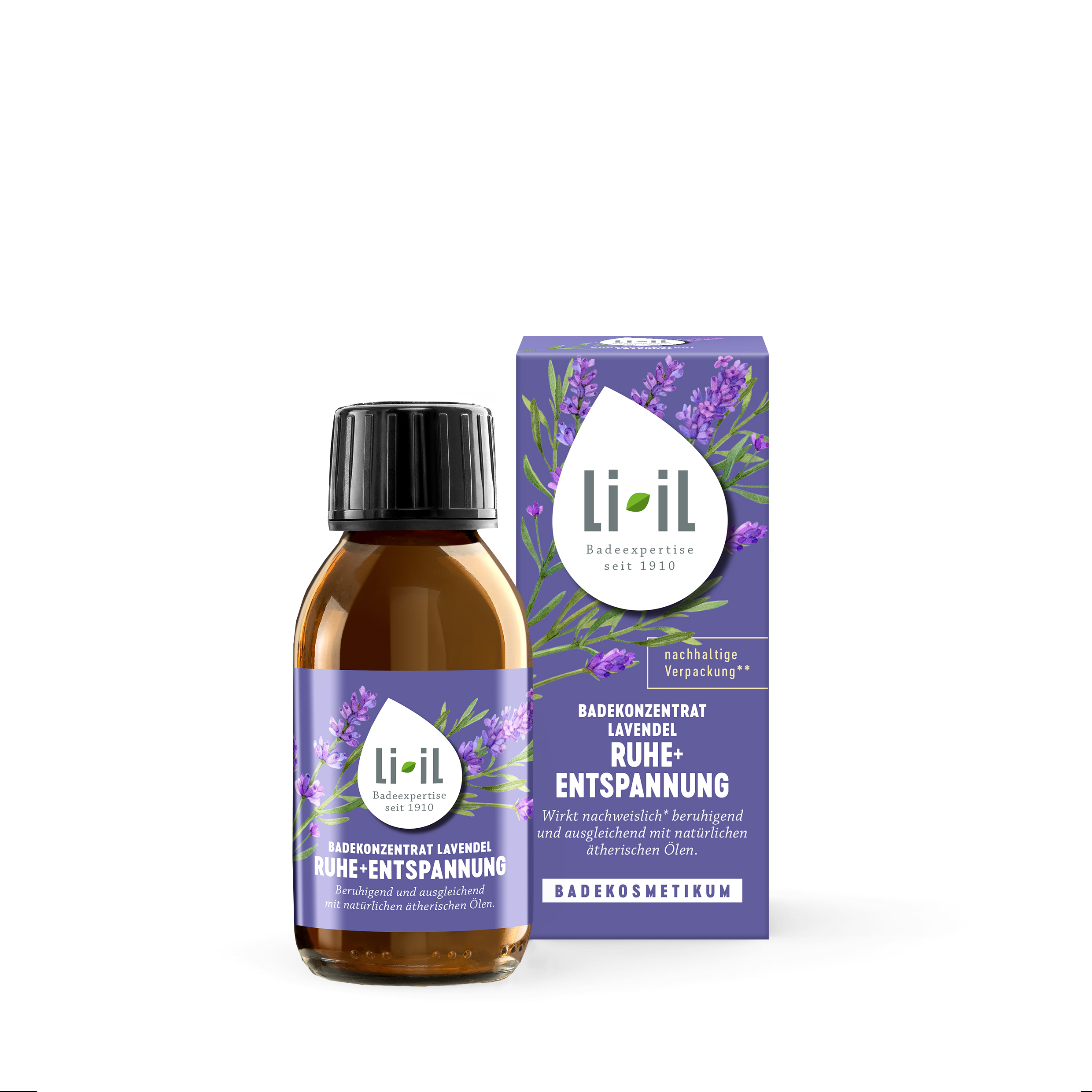 Produktbild Li-iL Badekonzentrat Lavendel Ruhe & Entspannung (Vorderseite)