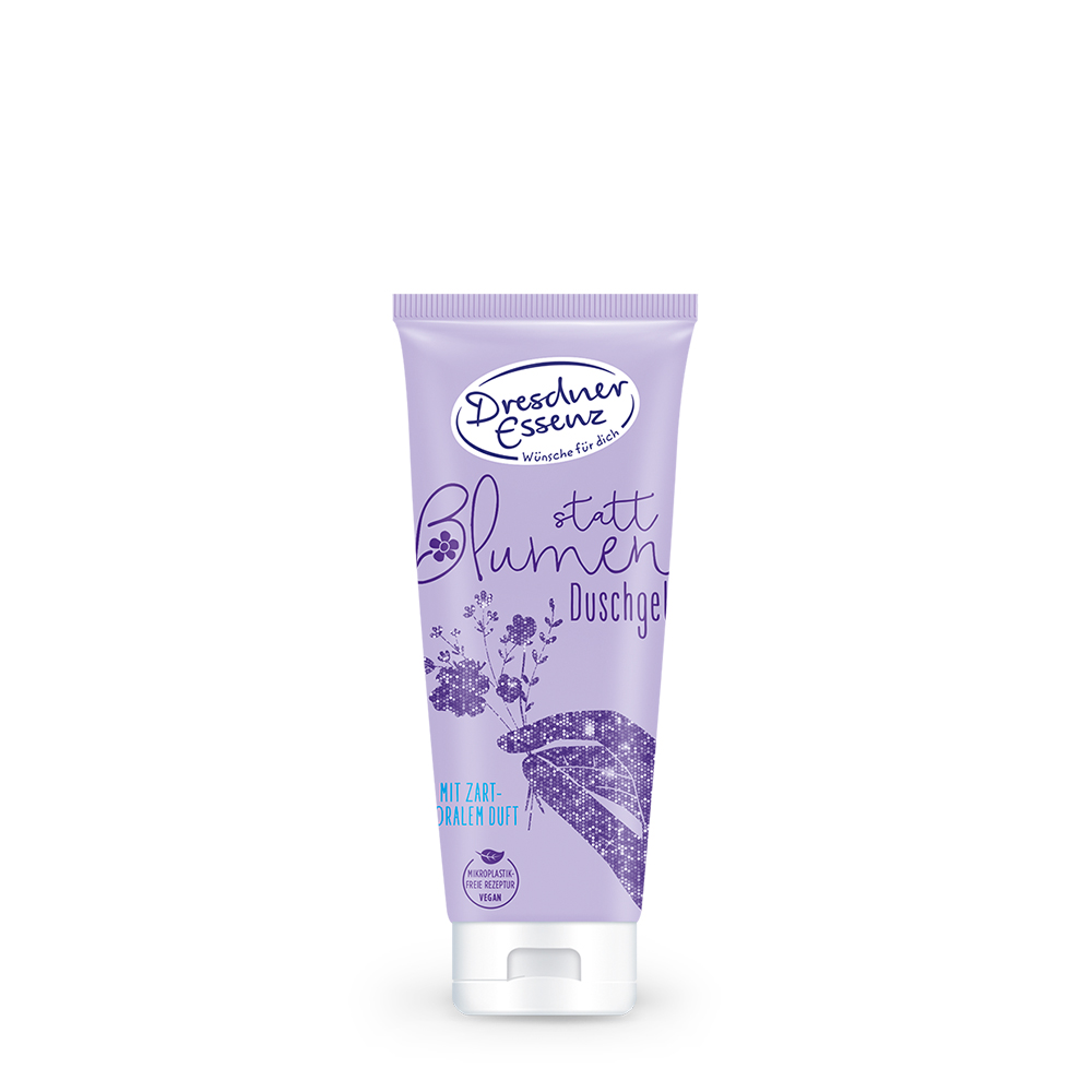 Produktbild Wuensche fuer dich Duschgel statt Blumen (Vorderseite)