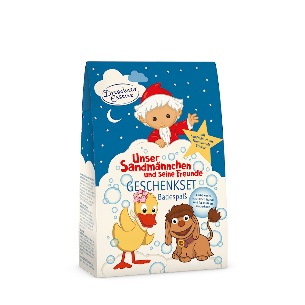 Produktbild Kinder Geschenkset Unser Sandmännchen (Vorderseite)