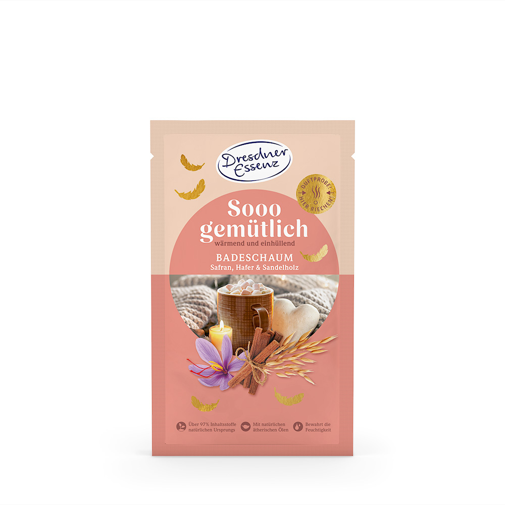 Produktbild Badeschaum Sooo gemuetlich (Vorderseite)