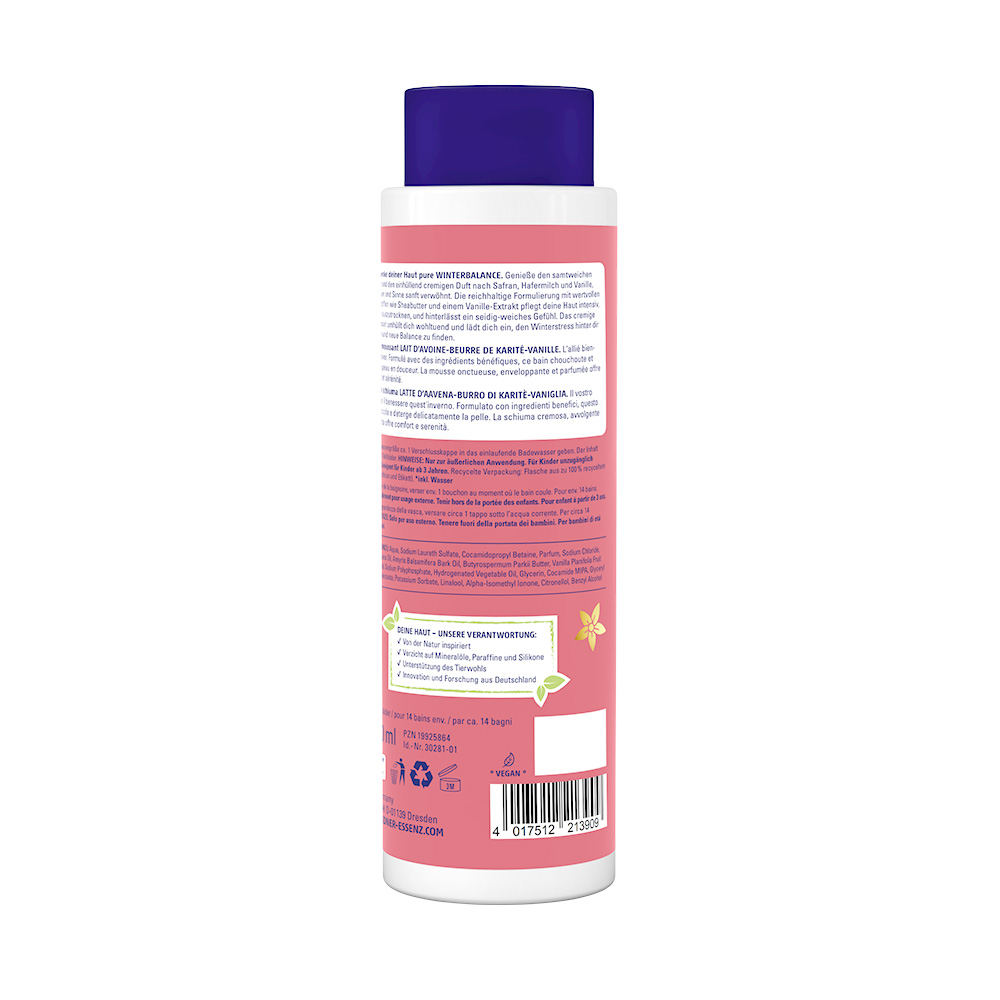 Produktbild Cremebad Winterbalance (Rueckseite)