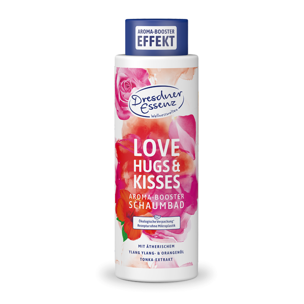 Abbildung des Aroma-Booster Schaumbads "Love, Hugs & Kisses"