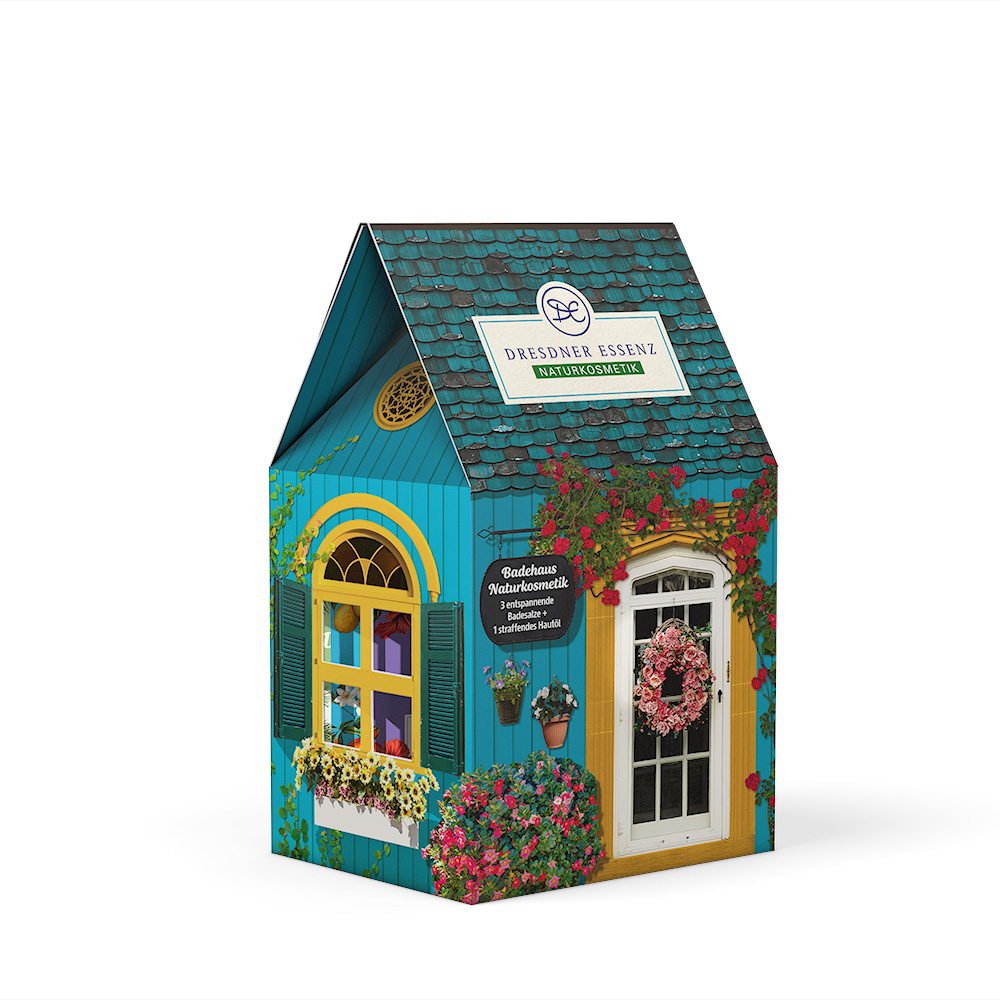 Produktbild Geschenkset Badehaus Naturkosmetik (Vorderseite)
