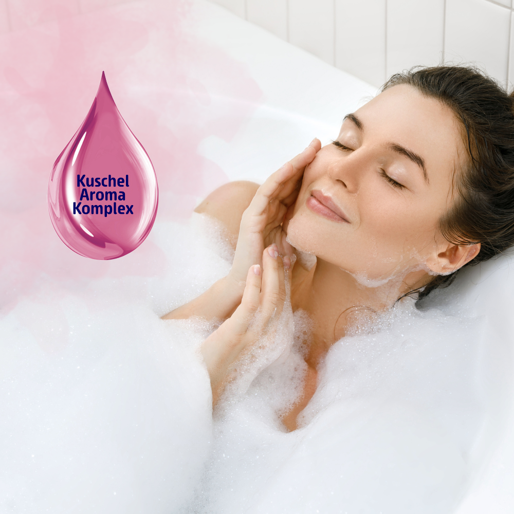 Aroma-Booster Schaumbad "Love, Hugs & Kisses" mit Kuschel Aroma Komplex
