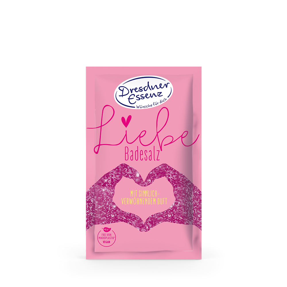 Produktbild Badesalz Liebe (Vorderseite)