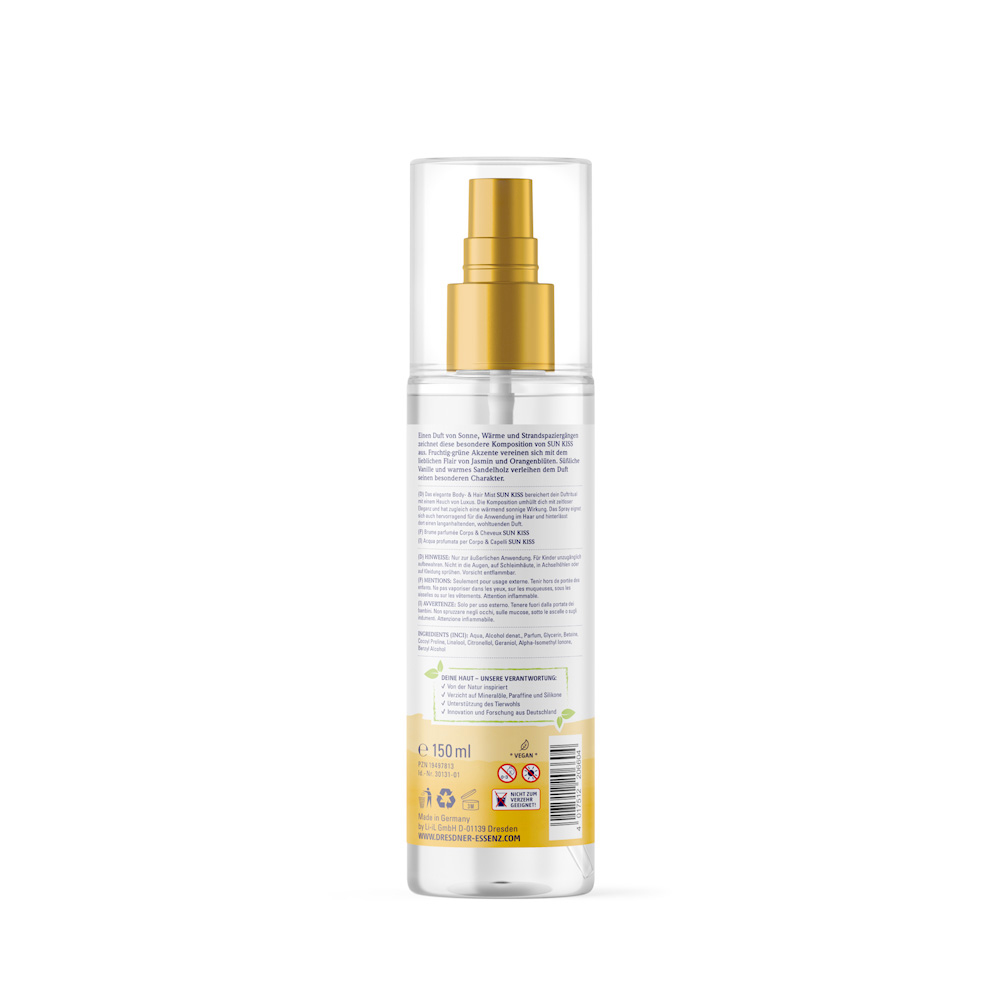 Body & Hair Mist Sun Kiss