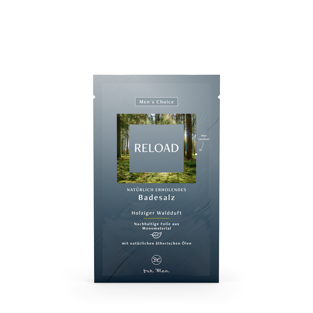 Produktbild Men's Choice Badesalz RELOAD (Vorderseite)